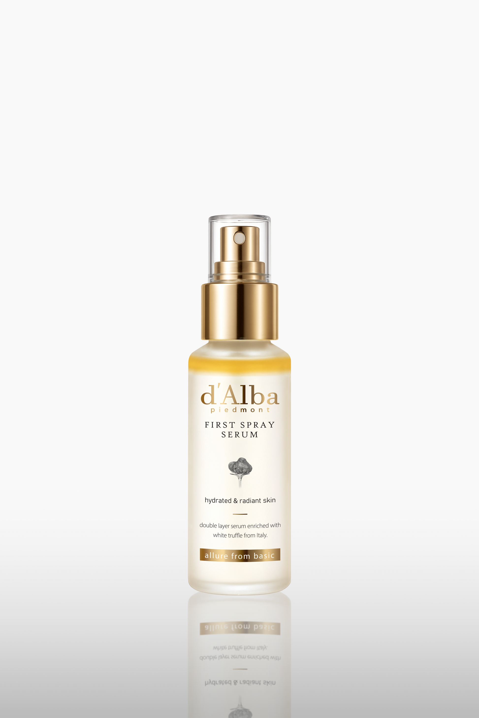 d'Alba White Truffle First Spray Serum 50ml - packshot officiel