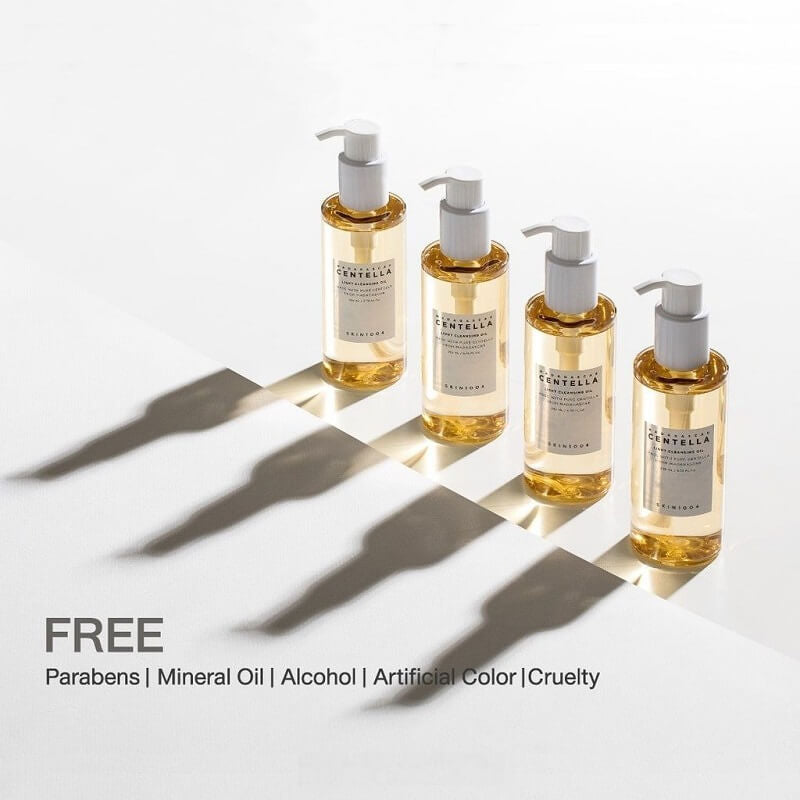 SKIN1004 Light Cleansing Oil — application