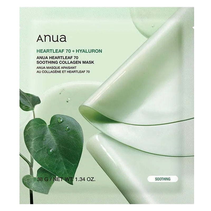 Anua — Heartleaf 70 Soothing Collagen Mask (img 1)