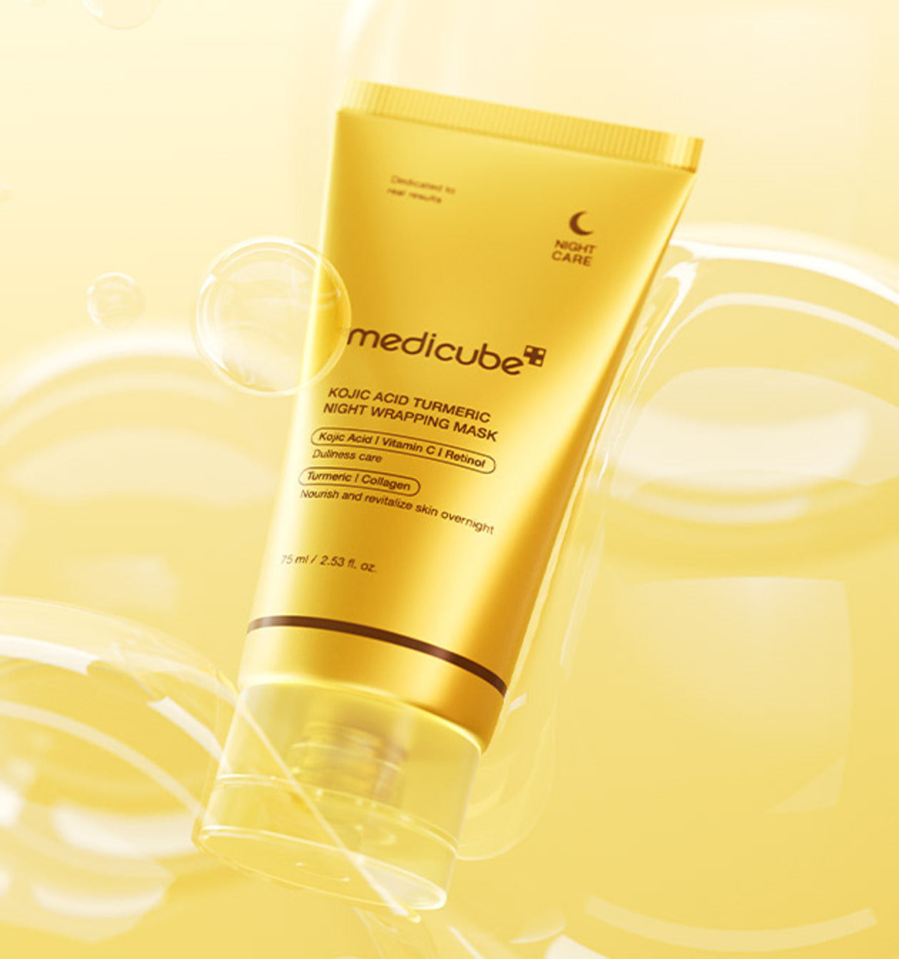 Medicube Kojic Acid Turmeric Night Wrapping Mask 75ml - packshot