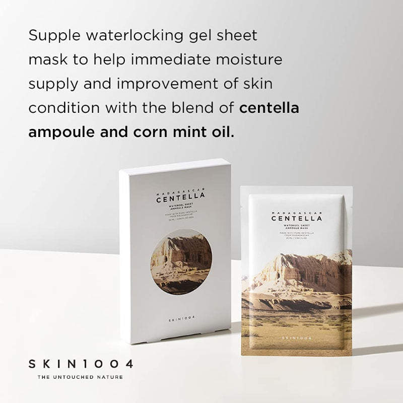SKIN1004 — Madagascar Centella Watergel Sheet Ampoule Mask (img 4)
